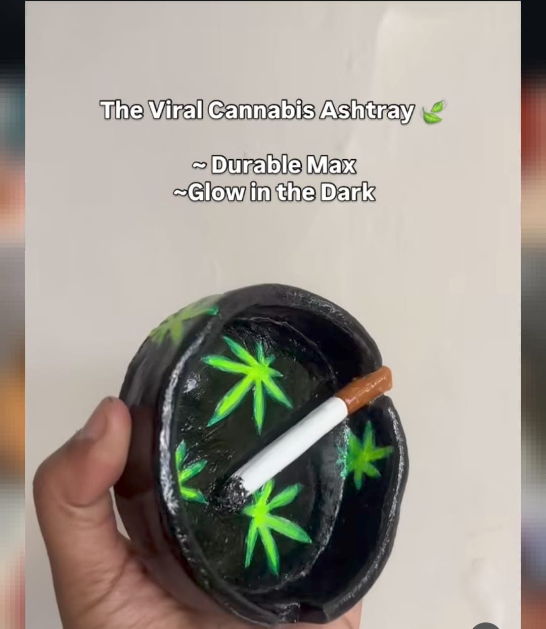 CANNABIS LIGHTER AND ASHTRAY